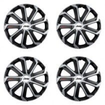Poklice pro Jeep 15 Evo black&silver