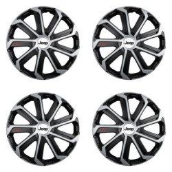 Poklice pro Jeep 15 Evo black&silver