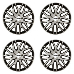 Poklice pro Jeep 15 Dakar NC silver and black