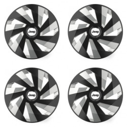 Poklice pro Jeep 15 Vector RC black and silver