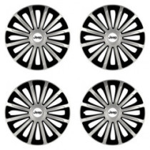 Poklice pro Jeep 15 TREND silver and black