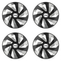 Poklice pro Jeep 16 Vector RC black and silver