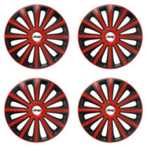 Poklice pro Jeep 16 TREND red and black