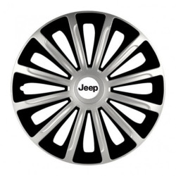 Poklice pro Jeep 16 TREND silver and black