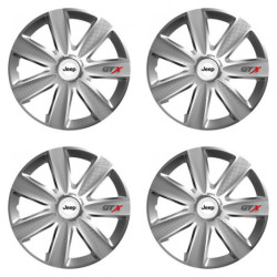 Poklice pro Jeep 16 GTX CARBON silver