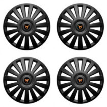 Poklice pro Cupra 16 Luxury black