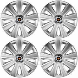 Poklice pro Cupra 16 Aviator carbon RC 16 silver