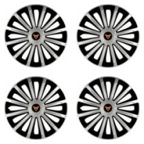 Poklice pro Cupra 16 TREND silver and black