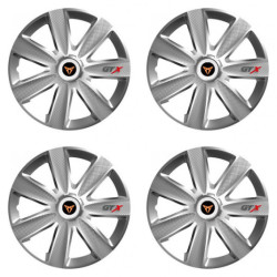 Poklice pro Cupra 16 GTX CARBON silver