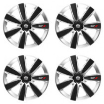 Poklice pro Nissan 16 GTX CARBON silver/black
