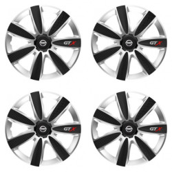 Poklice pro Nissan 16 GTX CARBON silver/black