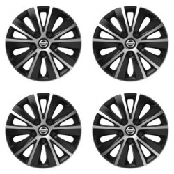 Poklice pro Nissan 16 RAPIDE silver and black
