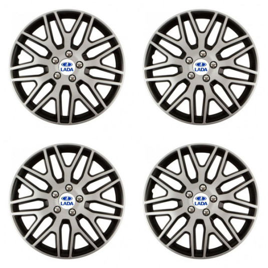 Poklice pro Lada 14 Dakar NC silver and black