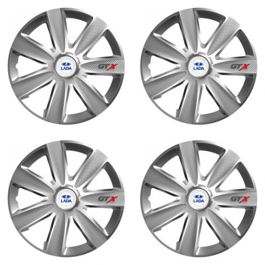 Poklice pro Lada 14 GTX CARBON silver
