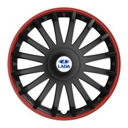 Poklice pro Lada 15 CRYSTAL RO black