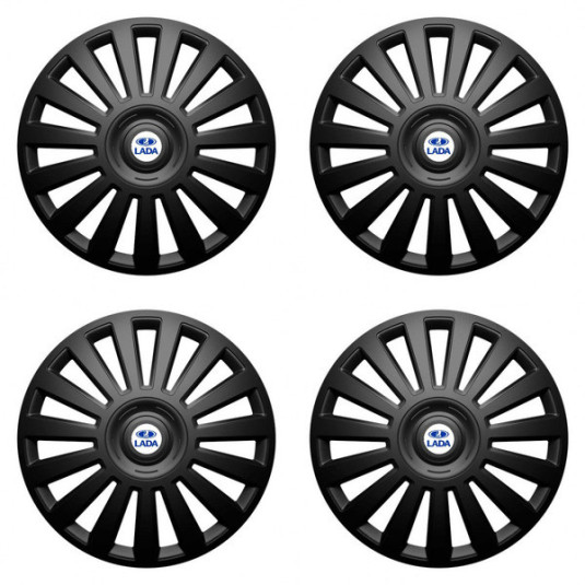 Poklice pro Lada 16 Luxury black