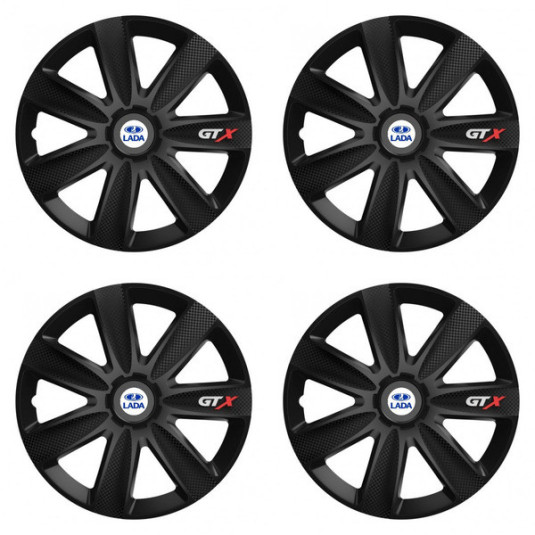 Poklice pro Lada 16 GTX CARBON black