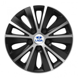Poklice pro Lada 16 RAPIDE silver and black