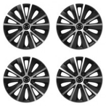 Poklice pro Mazda 14 RAPIDE silver and black