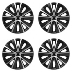 Poklice pro Mazda 16 RAPIDE silver and black