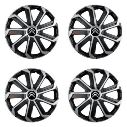 Poklice pro Citroen 15 Evo black&silver