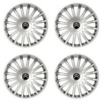 Poklice pro Citroen 16 CRYSTAL silver