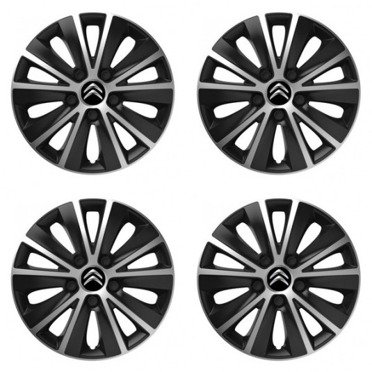 Poklice pro Citroen 16 RAPIDE silver and black