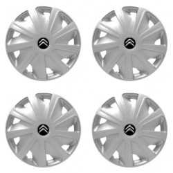 Poklice pro Citroen pre dodávky 16 Craft silver