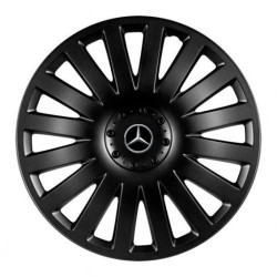 Poklice pro Mercedes 14 Smart black