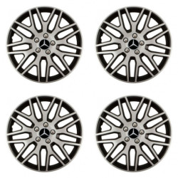 Poklice pro Mercedes 15 Dakar NC silver and black