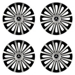 Poklice pro Mercedes 15 TREND silver and black