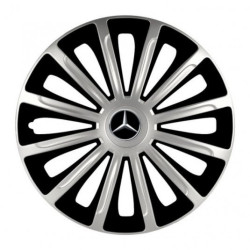 Poklice pro Mercedes 15 TREND silver and black