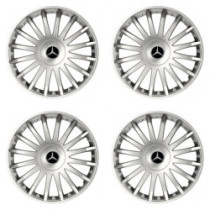 Poklice pro Mercedes 15 CRYSTAL silver