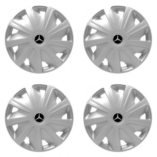 Poklice pro Mercedes pre dodávky 15 Craft silver