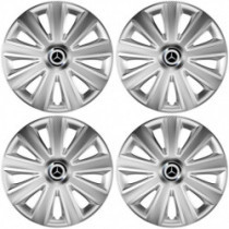 Poklice pro Mercedes 16 Aviator carbon RC 16 silver