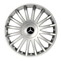 Poklice pro Mercedes 16 CRYSTAL silver