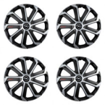 Poklice pro Opel 15 Evo black&silver