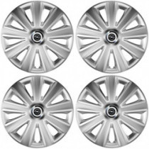 Poklice pro Opel 15 Aviator carbon silver