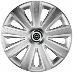 Poklice pro Opel 15 Aviator carbon silver