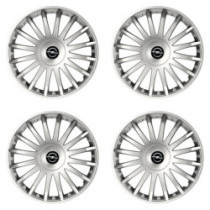 Poklice pro Opel 15 CRYSTAL silver
