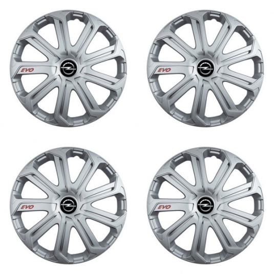 Poklice pro Opel 16 Evo silver