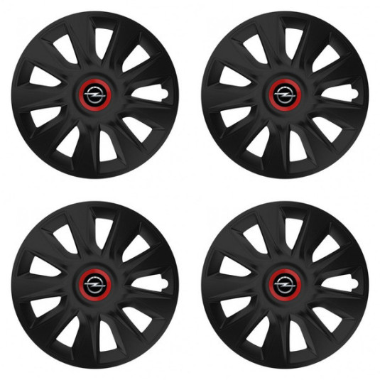 Poklice pro Opel 16 STRATOS RR black
