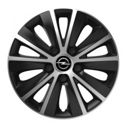 Poklice pro Opel 16 RAPIDE silver and black