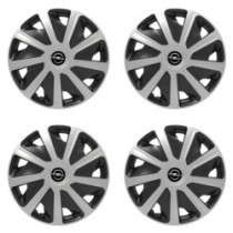Poklice pro Opel pre dodávky 16 Craft silver and black