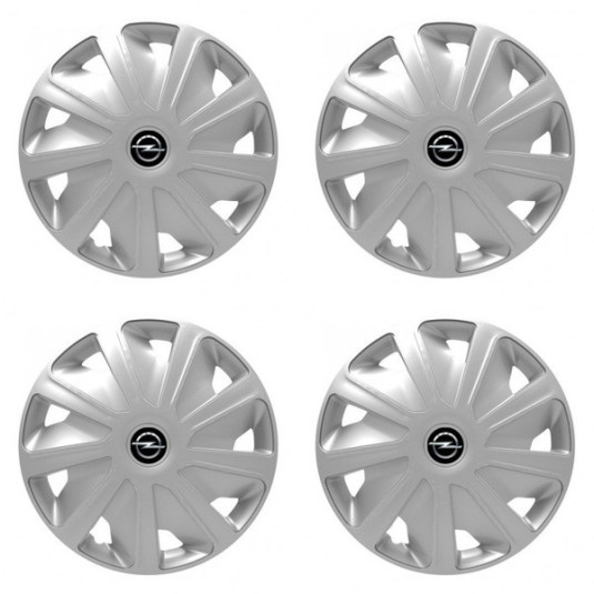 Poklice pro Opel pre dodávky 16 Craft silver