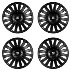 Poklice pro Seat 15 Smart black