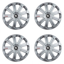 Poklice pro Seat 15 Evo silver
