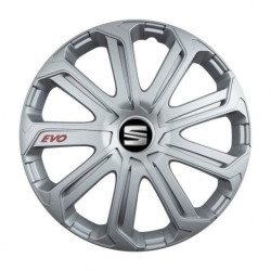 Poklice pro Seat 15 Evo silver