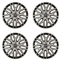 Poklice pro Toyota 15 Dakar NC silver and black