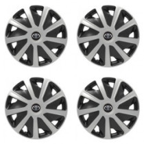 Poklice pro Toyota pre dodávky 16 Craft silver and black